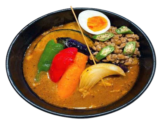 🍛おくら納豆スープカレー