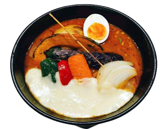 【人気第2位】チーズたっぷりスープカレー🧀