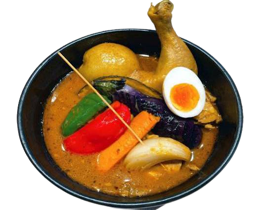 【人気第3位】チキンレッグスープカレー🍗